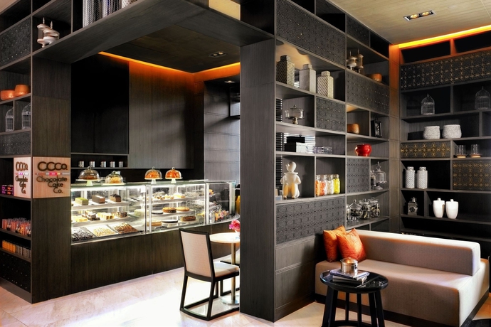 Imagen del bar/restaurante del Hotel Marriott Executive Apartments Bangkok, Sukhumvit Thonglor. Foto 4