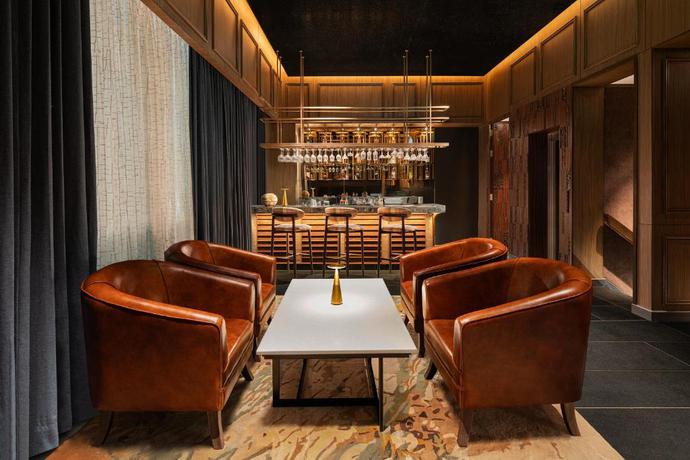 Imagen del bar/restaurante del Hotel Marriott Executive Apartments Bengaluru UB City. Foto 3