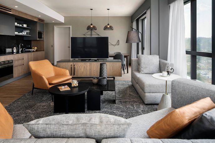 Imagen de la habitación del Hotel Marriott Executive Apartments Johannesburg, Melrose Arch. Foto 4