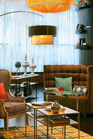 Imagen de los interiores del Hotel Marriott Long Beach Downtown. Foto 8