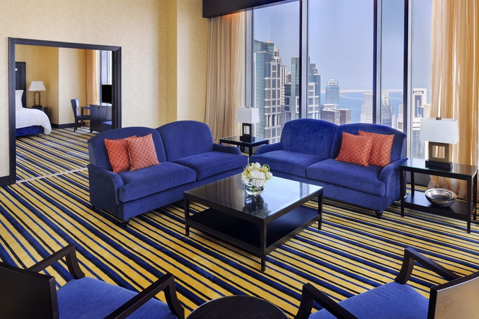 Imagen de los interiores del Hotel Marriott Marquis City Center Doha. Foto 14