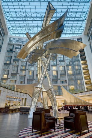 Imagen de los interiores del Hotel Marriott Marquis Washington, Dc. Foto 15
