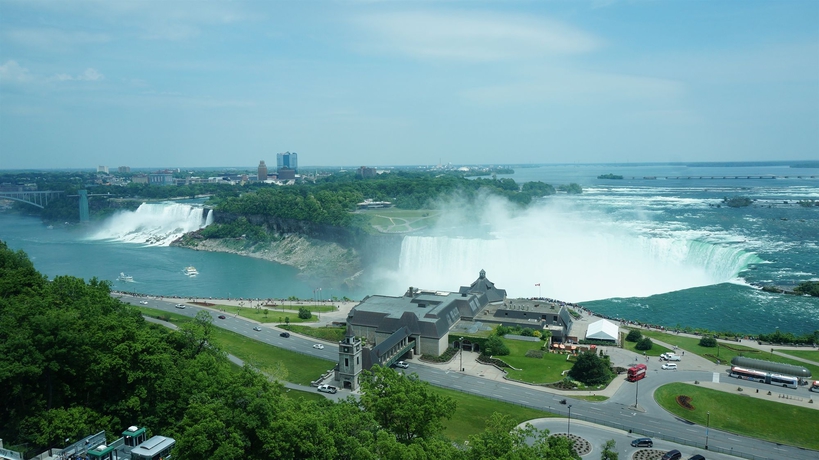 Imagen de los exteriores del Hotel Marriott Niagara Falls Fallsview and Spa. Foto 13