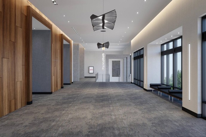 Imagen de los interiores del Hotel Marriott Owings Mills Metro Centre. Foto 6