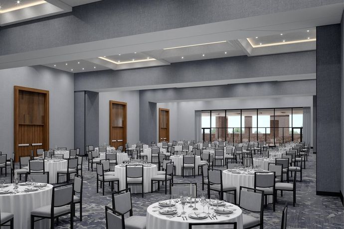 Imagen de los interiores del Hotel Marriott Owings Mills Metro Centre. Foto 7