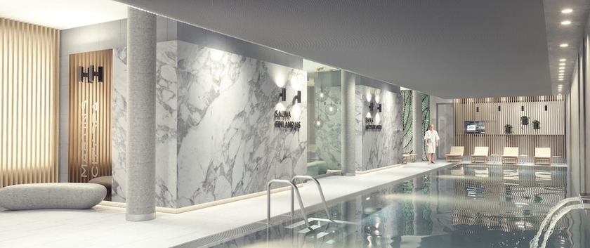 Imagen de la piscina del Hotel Martin's Louvain-la-neuve. Foto 17