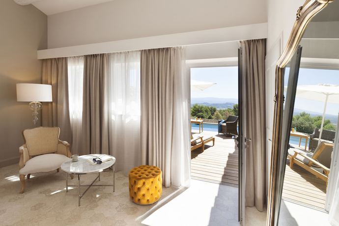 Imagen de la habitación del Hotel Mas Des Herbes Blanches and Spa Relais and Châteaux. Foto 10