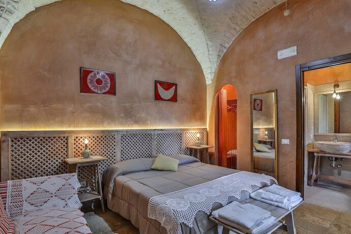Imagen de la habitación del Hotel Masseria Casina Vitale. Foto 12