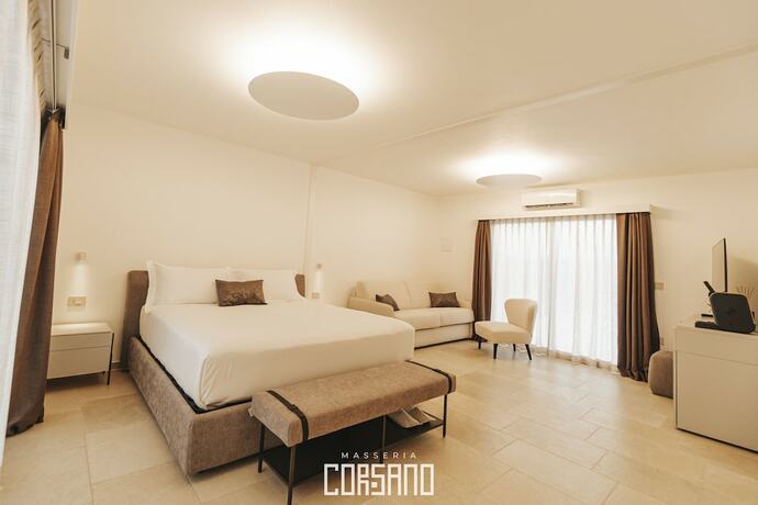 Imagen de la habitación del Hotel Masseria Corsano. Foto 16