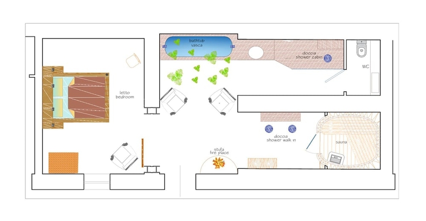 Imagen de la habitación del Hotel Masseria Susafa. Foto 10