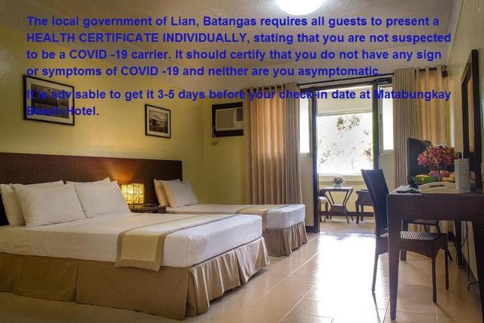 Imagen de la habitación del Hotel Matabungkay Beach. Foto 15