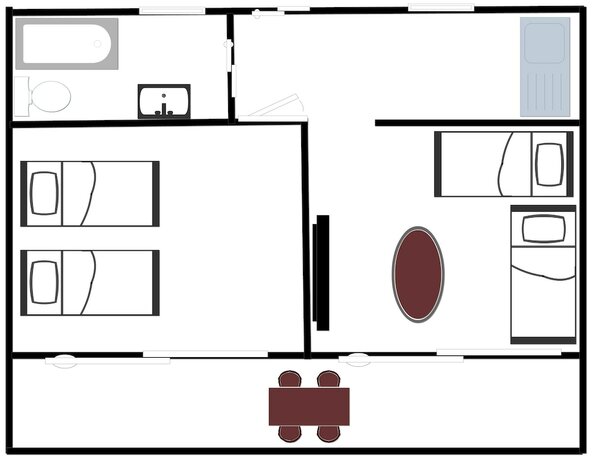 Imagen de la habitación del Hotel Mathraki Resort. Foto 12