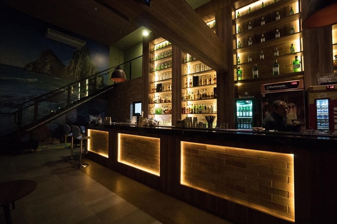 Imagen del bar/restaurante del Hotel Matiz Vilaboim Ribeir&atilde;o Preto. Foto 7