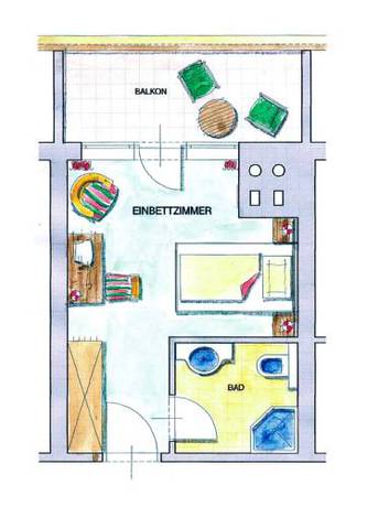 Imagen de la habitación del Hotel Matschner. Foto 3