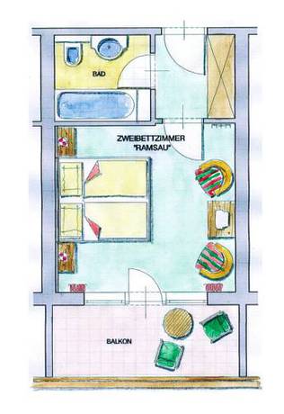 Imagen de la habitación del Hotel Matschner. Foto 16