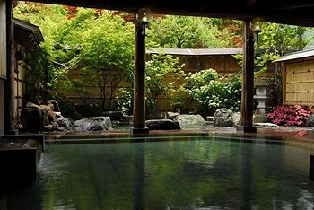 Imagen de la piscina del Hotel Matsunoi, Minakami. Foto 13
