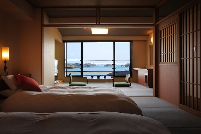 Imagen de la habitación del Hotel Matsushima Onsen Motoyu Hotel Ubudo. Foto 7