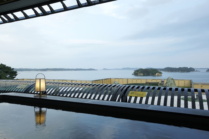 Imagen de la piscina del Hotel Matsushima Onsen Motoyu Hotel Ubudo. Foto 19