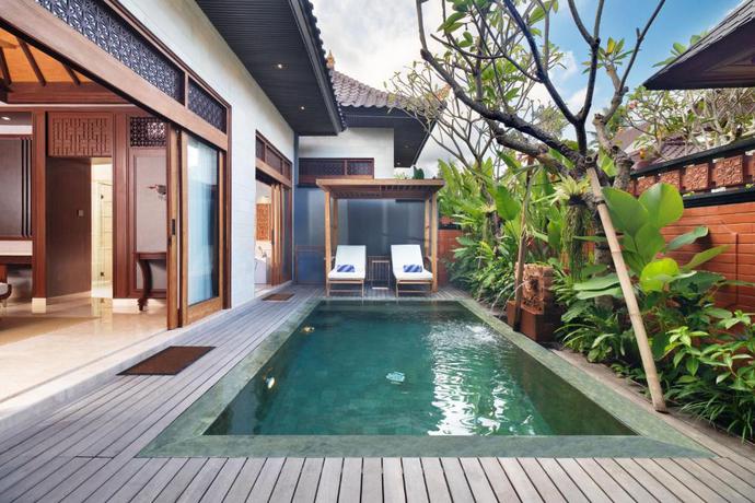 Imagen de la piscina del Hotel Maua Olea Ubud. Foto 18