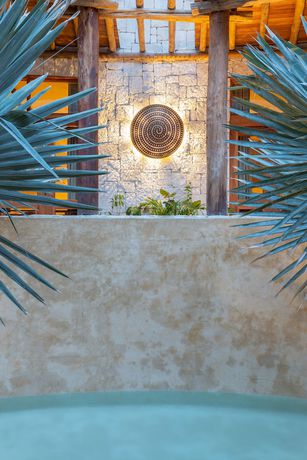 Imagen de la piscina del Hotel Ma'xanab. Foto 7