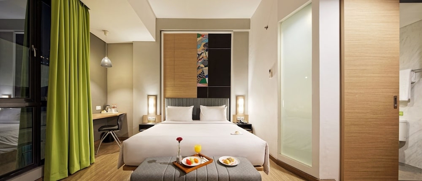 Imagen de la habitación del Hotel Maxonehotels.com At Platinum Hayam Wuruk Jakarta. Foto 3