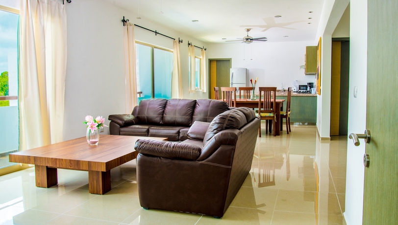 Imagen de los interiores del Hotel Mayan House Tulum - Family Apartments. Foto 17