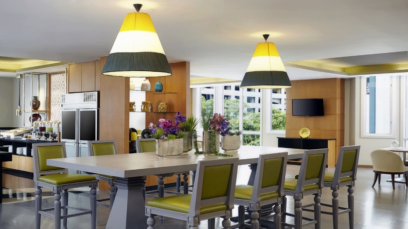 Imagen del bar/restaurante del Hotel Mayfair, Bangkok - Marriott Executive Apartments. Foto 3