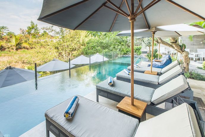 Imagen de la piscina del Hotel Mayura Ubud Retreat. Foto 17