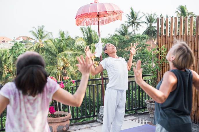 Imagen de la piscina del Hotel Mayura Ubud Retreat. Foto 18