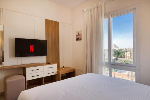 Imagen de la habitación del Hotel Mazar Pyramids. Foto 16