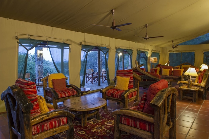 Imagen del bar/restaurante del Hotel Mbuzi Mawe Serena Camp. Foto 5