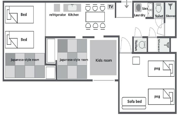 Imagen de la habitación del Hotel Mcity in Wakasa. Foto 20