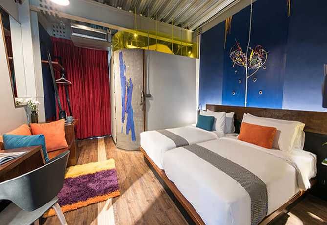 Imagen de la habitación del Hotel MeStyle Garage. Foto 5