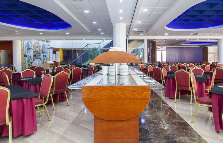 Imagen del bar/restaurante del Hotel México, Vera. Foto 2