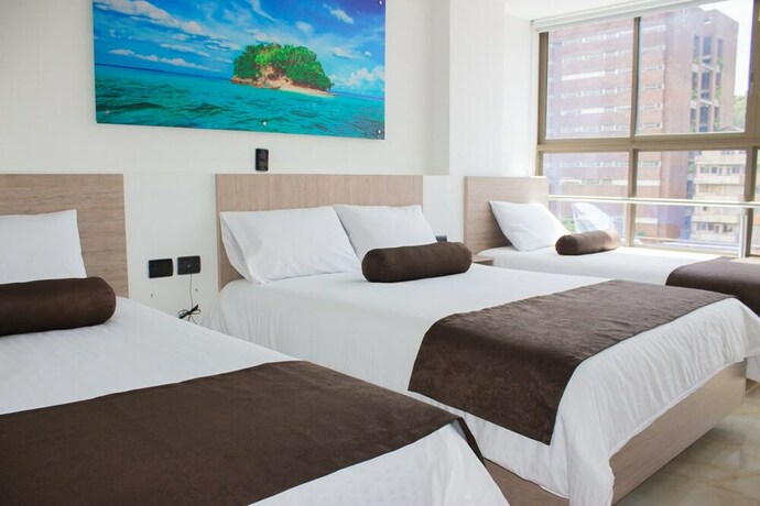 Imagen de la habitación del Hotel Med Estadio. Foto 35