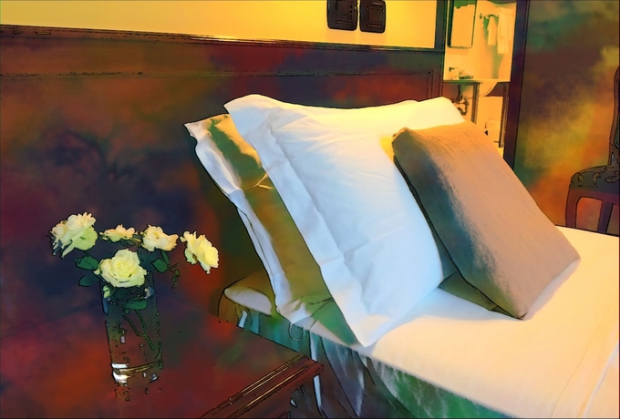 Imagen de la habitación del Hotel Medea. Foto 8