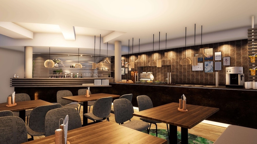 Imagen del bar/restaurante del Hotel Median. Foto 3