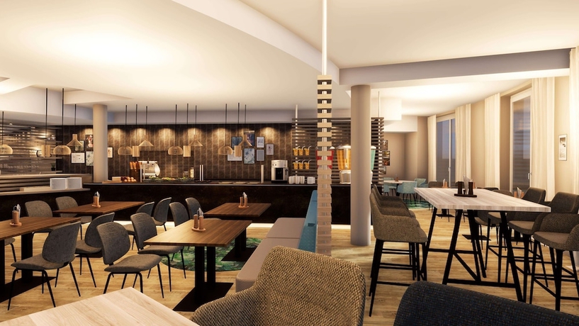 Imagen del bar/restaurante del Hotel Median. Foto 4