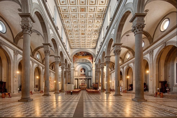 Imagen de los interiores del Hotel Medici, Florencia. Foto 19