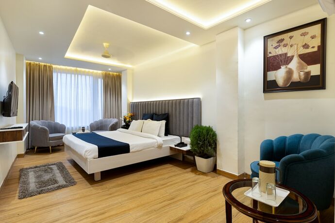 Imagen de la habitación del Hotel Meghdoot, Bhopal. Foto 17
