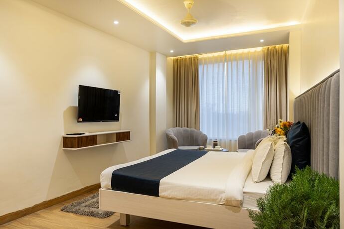 Imagen de la habitación del Hotel Meghdoot, Bhopal. Foto 19