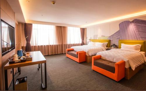 Imagen general del Hotel Mehood Dalian Hi-tech Wanda Plaza Xinghai. Foto 5