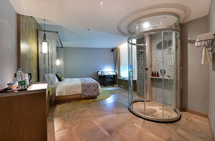 Imagen de la habitación del Hotel Mehood Lestie, Guangzhou. Foto 10