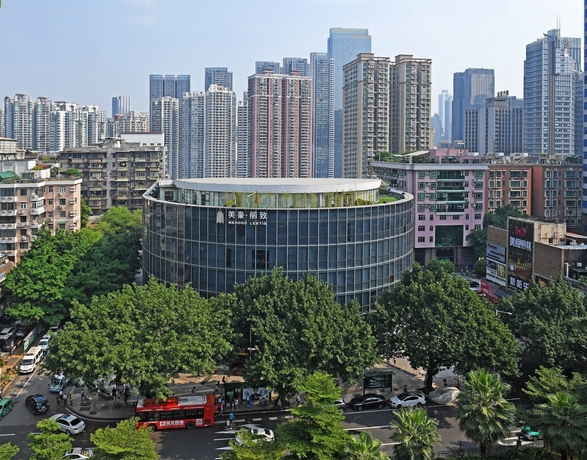 Imagen de los exteriores del Hotel Mehood Lestie, Guangzhou. Foto 12