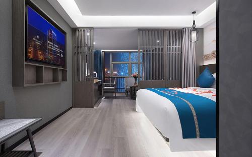 Imagen de la habitación del Hotel Mehood Lestie, Nanjing Jiangbei New Area University of Technology. Foto 14