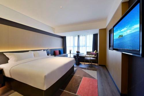 Imagen general del Hotel Mehood Lestie, Qujiang Dayan Pagoda Datang Everlasting City Jinhui Plaza. Foto 4