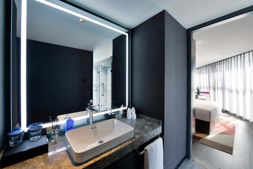 Imagen general del Hotel Mehood Lestie, Qujiang Dayan Pagoda Datang Everlasting City Jinhui Plaza. Foto 10