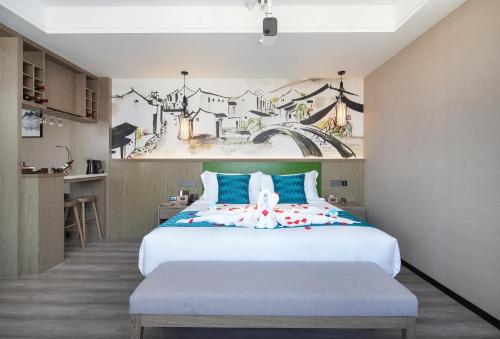 Imagen general del Hotel Mehood Lestie, Tianjin Changhong Park. Foto 1