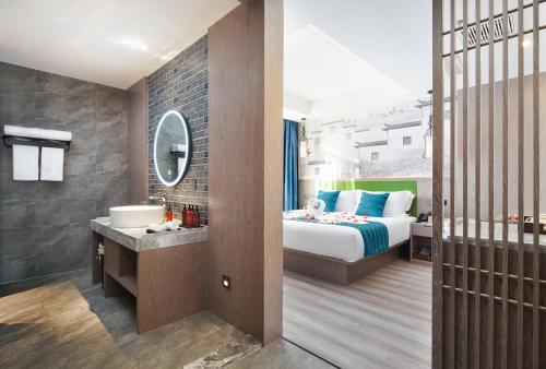 Imagen general del Hotel Mehood Lestie, Tianjin Changhong Park. Foto 13