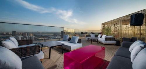 Imagen general del Hotel Mehood Lestie, Tianjin Meijiang Convention and Exhibition Center Flagship Store. Foto 2